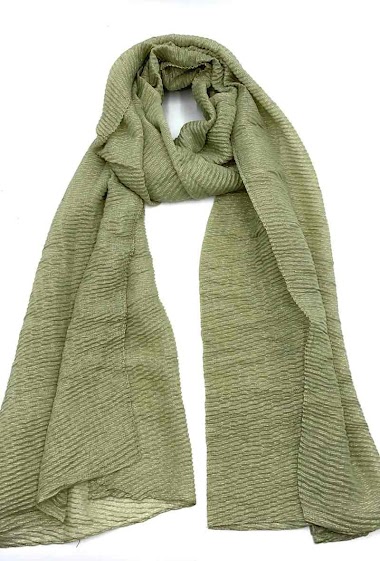 Großhändler LINETA - uni shinny scarves