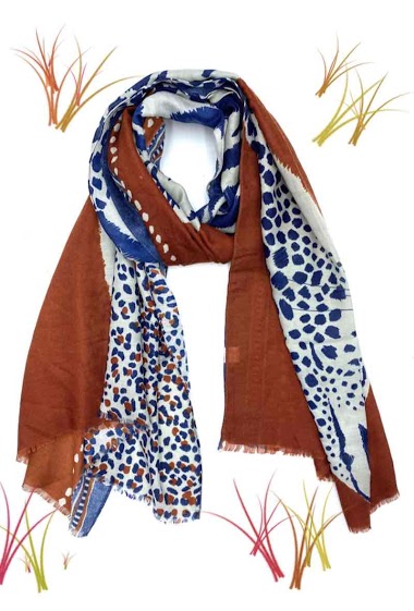 Wholesaler LINETA - tiger scarves