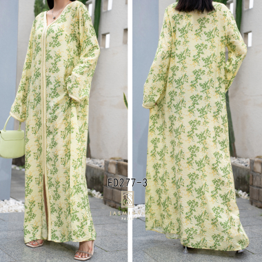Wholesaler Étoile d'Orient - Long dress with flower print