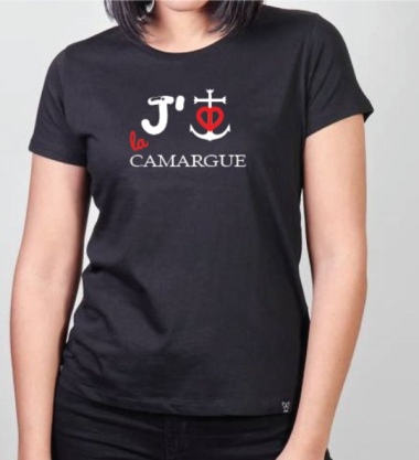 Grossiste LINA - T-shirt imprimé Camargue