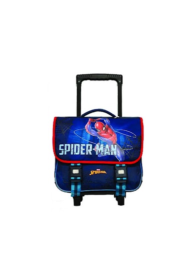 Grossiste Eurobag Créations - Cartable à roulette Spider-Man