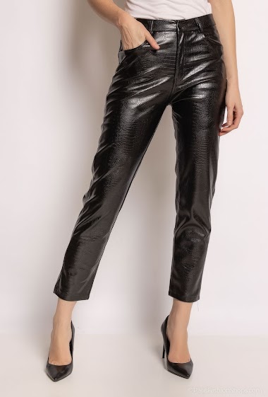 Mayorista EVERYDAY JEANS - Faux leather mom pants