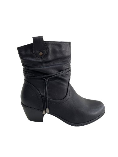 Wholesaler Exquily - Fur-lined ankle boot