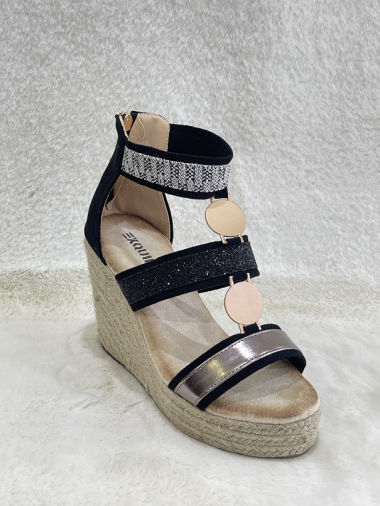 Grossiste Exquily - Espadrille compensée