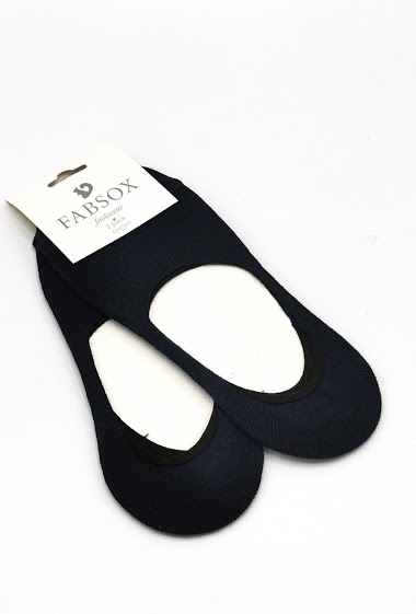 Wholesaler Fabsox - 2 PACK INVISIBLE  NAVY MEN
