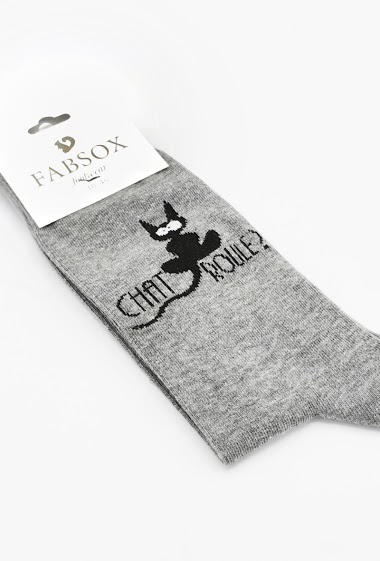 Grossiste Fabsox - CHAT ROULE