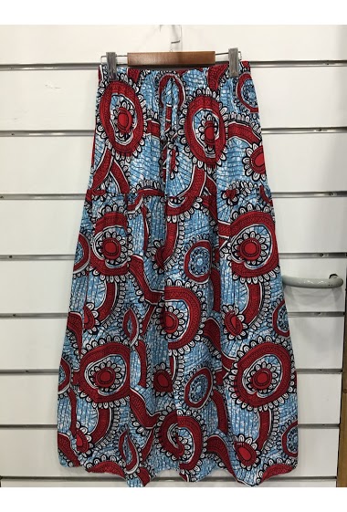 Wholesaler Fafa Diffusion - Flared A shape Skirt, flower printed