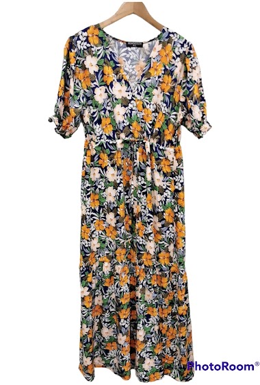 Großhändler Fafa Diffusion - Short sleeve long dress