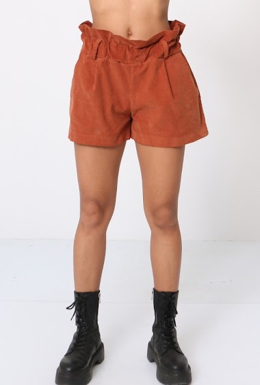 Wholesaler FANFAN - velvet shorts