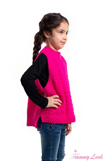 Wholesaler Fanny Look - Girl jumper 2-14 YO