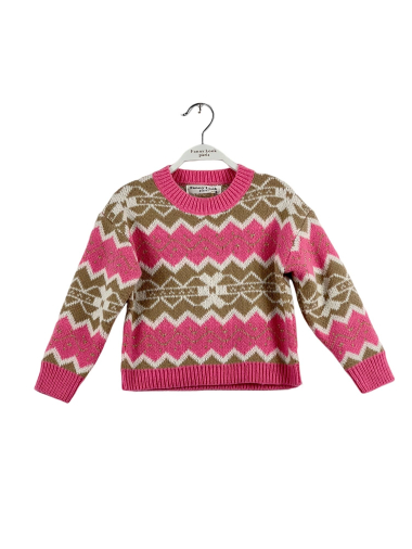 Wholesaler Fanny Look - Christmas sweater for girls 4-14 years