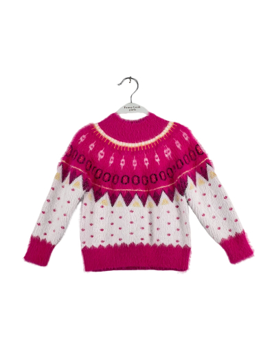 Wholesaler Fanny Look - Christmas sweater for girls 4-14 years