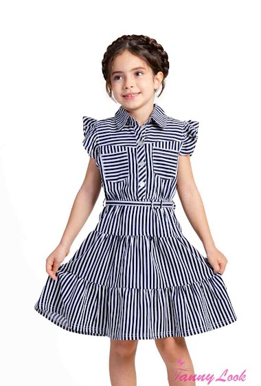 Robe fille 2-14 ans Fanny Look