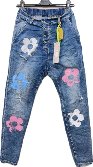 Wholesaler Farfalla - Flower Jeans
