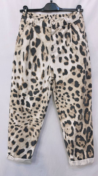 Wholesaler Farfalla - Leopard jeans