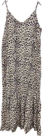 Großhändler Farfalla - Kleid mit Leopardenmuster