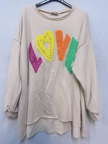 Großhändler Farfalla - „LIEBE“-Sweatshirts