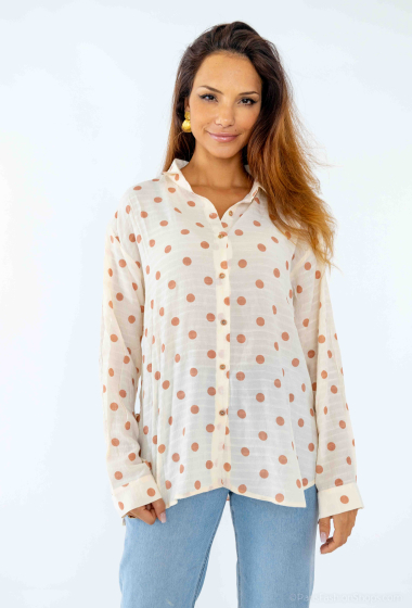 Wholesaler FASHION C&Z - Polka dot shirt