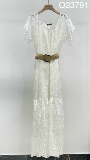 Grossiste FASHION C&Z - Robe broderie anglaise