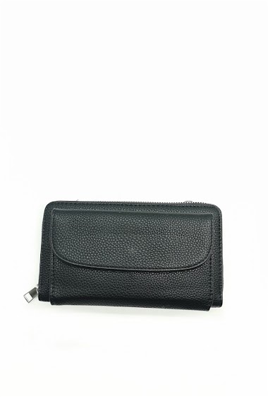 Clutch bag with strap