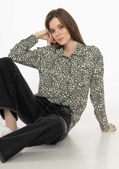 Großhändler MAXMILA PARIS - Leoparden-Shirt - CIZLI