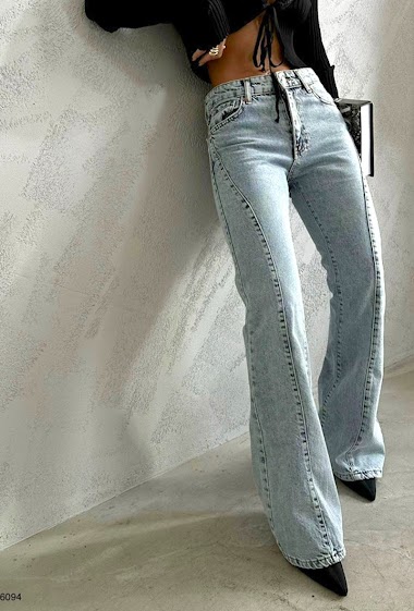 Flare cut jeans