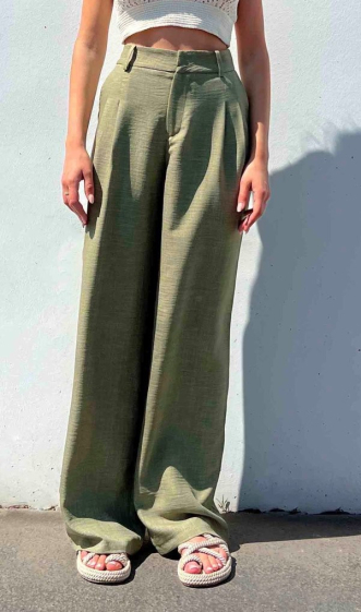 Grossiste MAXMILA PARIS - Pantalon de tailleur large - PAC
