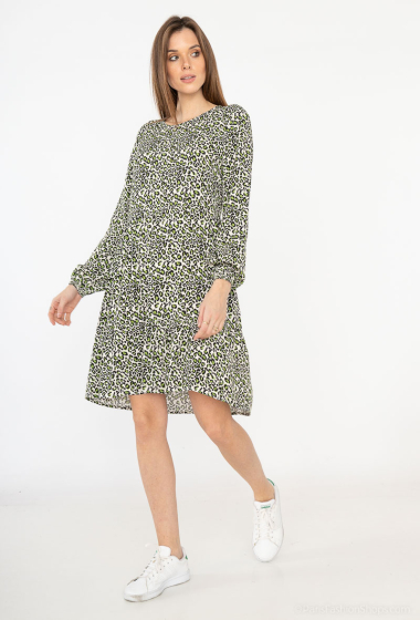 Wholesaler MAXMILA PARIS - Leopard print dress - RAJA