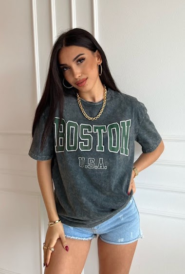 "Boston U.S.A." t-shirt "