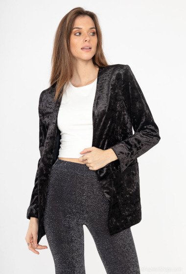 Wholesaler MAXMILA PARIS - Velvet suit jacket - VANA