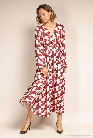 Wholesaler Fatino Style - Printed dress