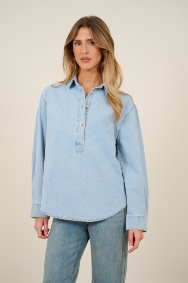 Wholesaler Feelkoo - denim blouse