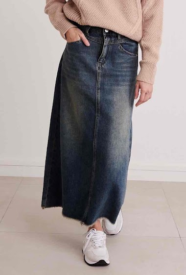 Wholesaler Feelkoo - Denim skirt