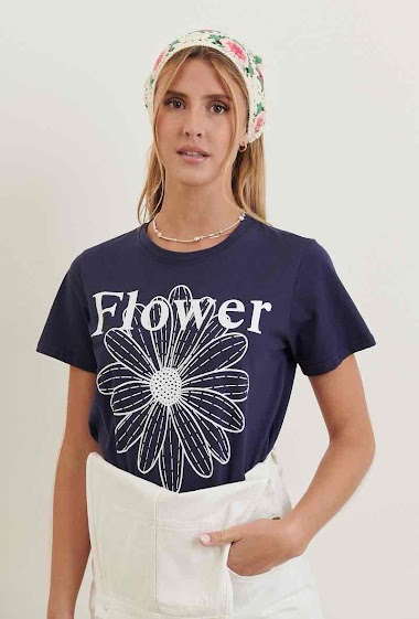 Mayorista Feelkoo - Camiseta flores