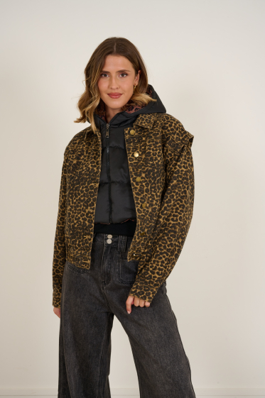 Mayorista Feelkoo - chaqueta de leopardo