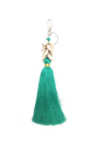 Wholesaler By Oceane - KEY CHAIN/ BAG DECORATION WITH FRINGES
