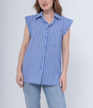 Wholesaler FEELOOK - Striped shirt