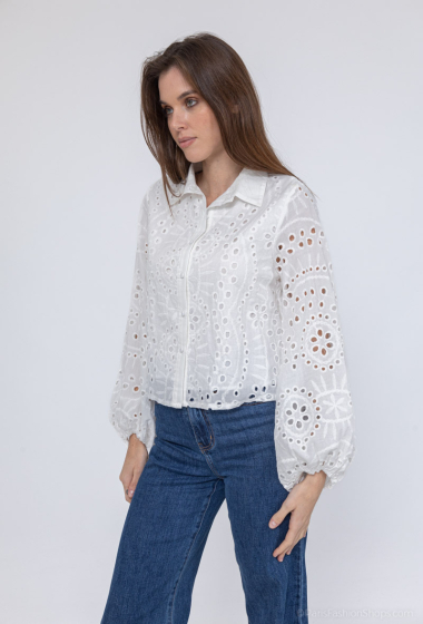 Wholesaler FEELOOK - Embroidered shirt
