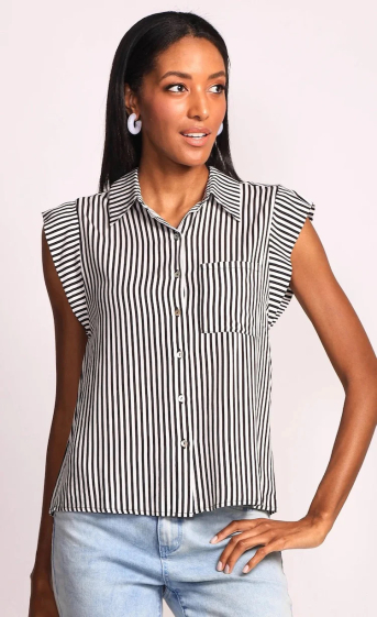 Wholesaler FEELOOK - Striped shirt