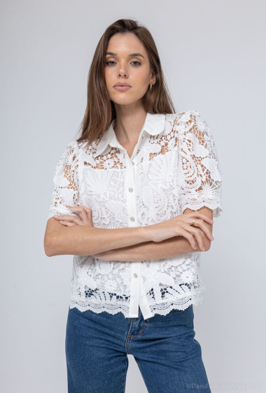 Wholesaler FEELOOK - Lace blouse