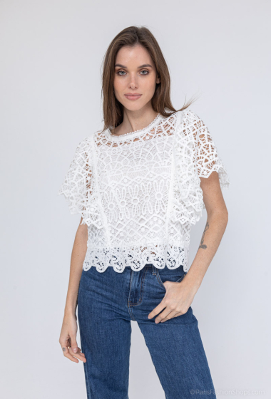 Wholesaler FEELOOK - Embroidered top