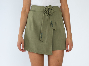 Wholesaler FEELOOK - Skirt Shorts Flowers