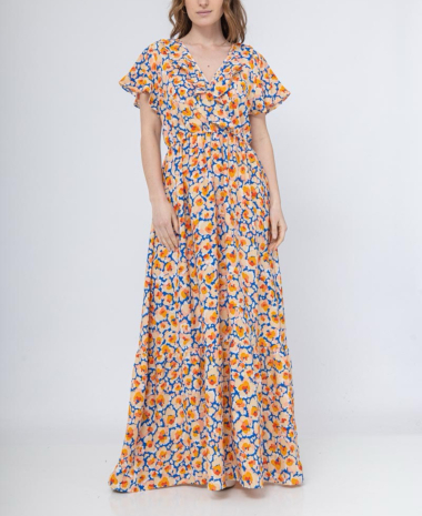 Großhändler FEELOOK - Kleid mit Blumendruck