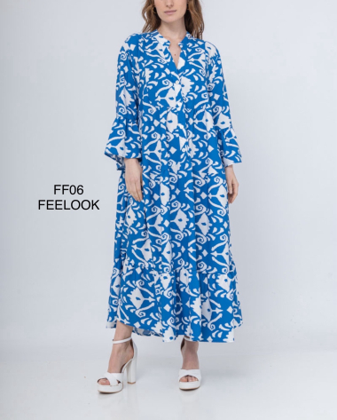 Grossiste FEELOOK - Robe motif imprimé