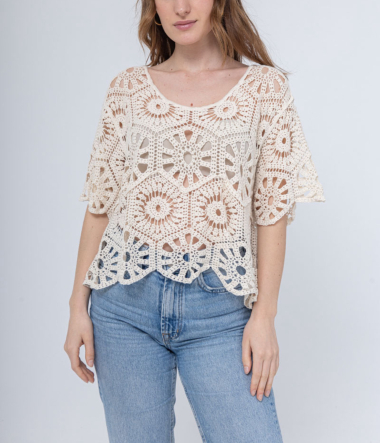 Wholesaler FEELOOK - Crochet top