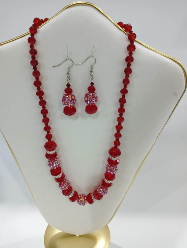 Wholesaler FeliMode - 695c necklace with earrings sets