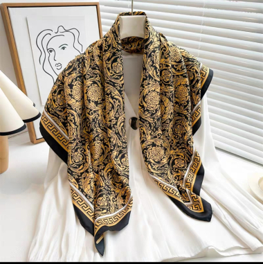 Grossiste FeliMode - 705F 90x90cm foulard echarpe carree