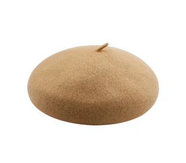 Großhändler FeliMode - Hut einfache Baskenmütze 30% Wolle 70% Acryl