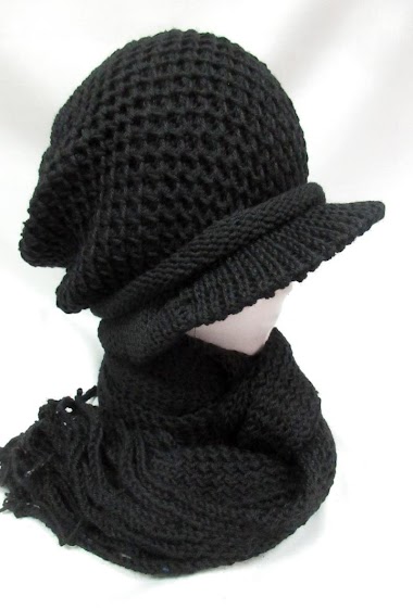 Wholesaler FeliMode - hat caps and scarf 100% acrylic