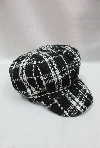 Wholesaler FeliMode - Hat. chic plaid cap.